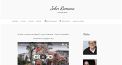 Desktop Screenshot of johnromano.net