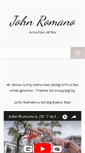 Mobile Screenshot of johnromano.net
